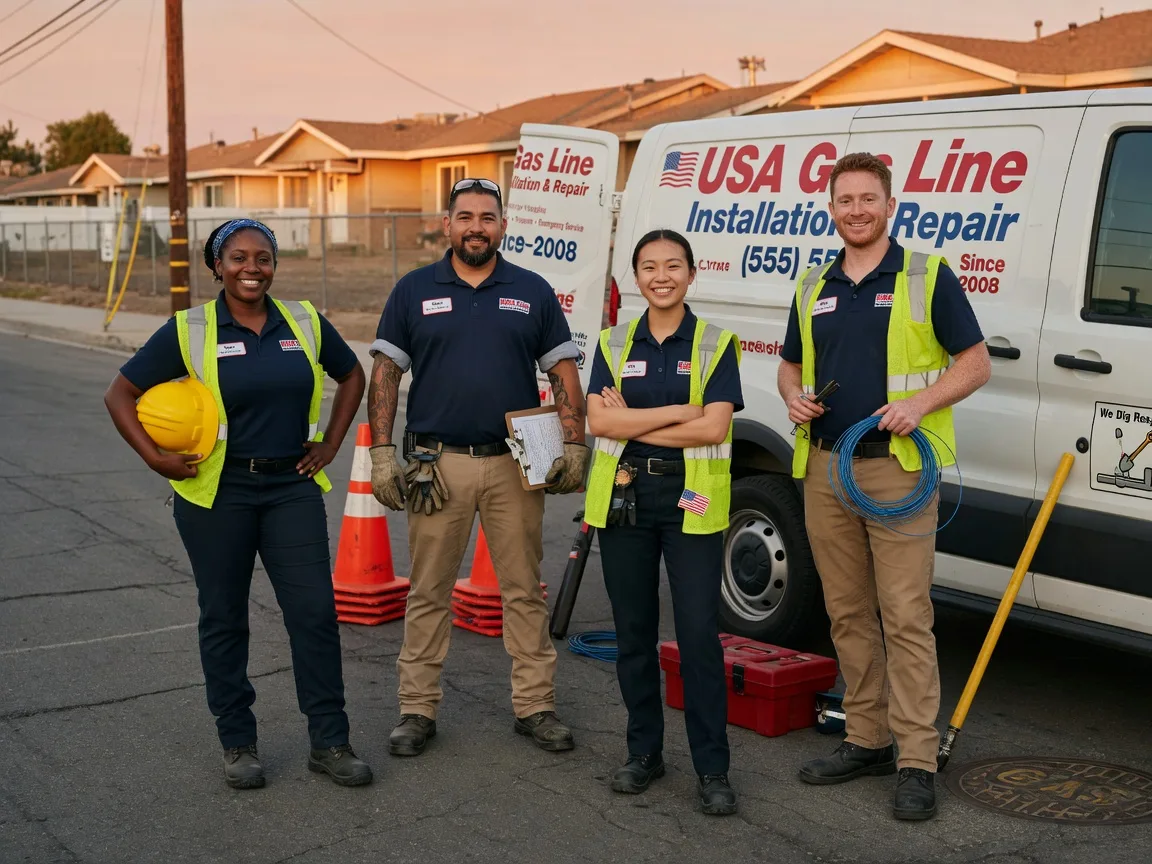 Gas Line Installation company in Douglass, TX